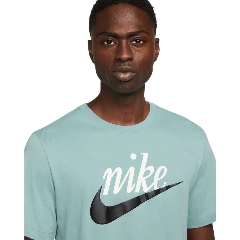 NIKE Men's Sportswear Futura Tee 2 - Mineral - Picture 3 of 14